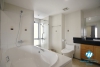 Four-room ambassador-sized apartment for rent in a quiet alley in the heart of Hoan Kiem district